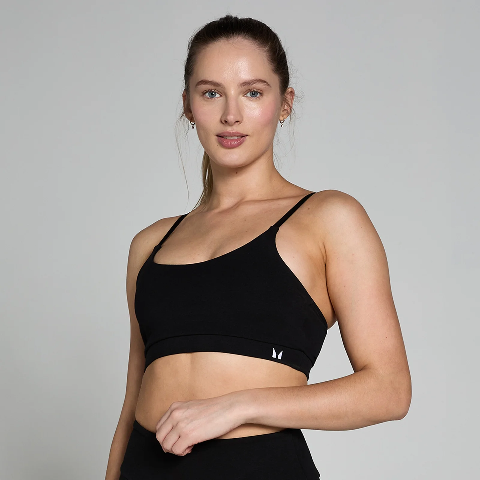 MP Women's Basic Bra - Black - XXS Image 1