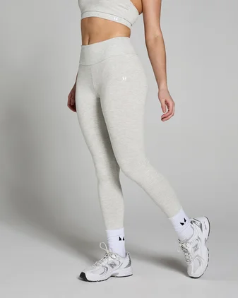 MP Women's Basics Leggings - Light Grey Marl