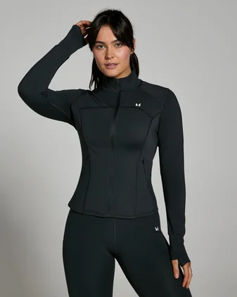 MP Women's Power Slim Fit Jacket - Black