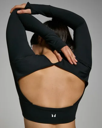 MP Women's Power Long Sleeve Top - Black