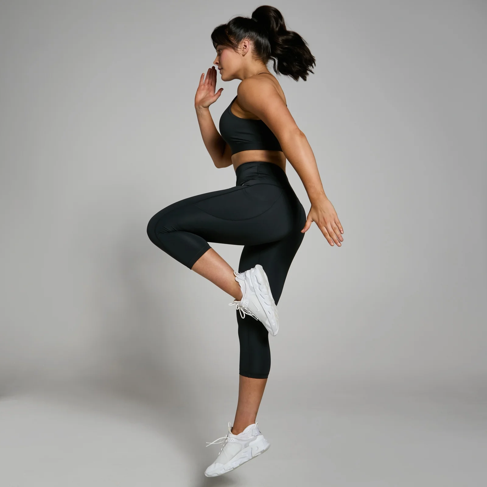 MP Women's Power 3/4 Leggings Black