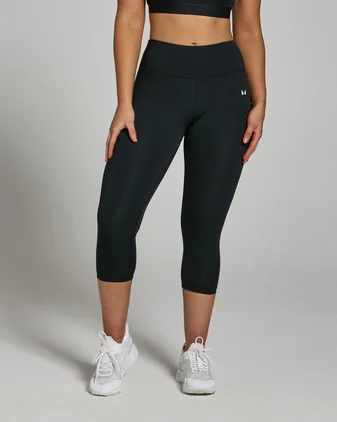 MP Women's Power 3/4 Leggings - Black