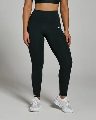 MP Women's Power High Rise Leggings - Black