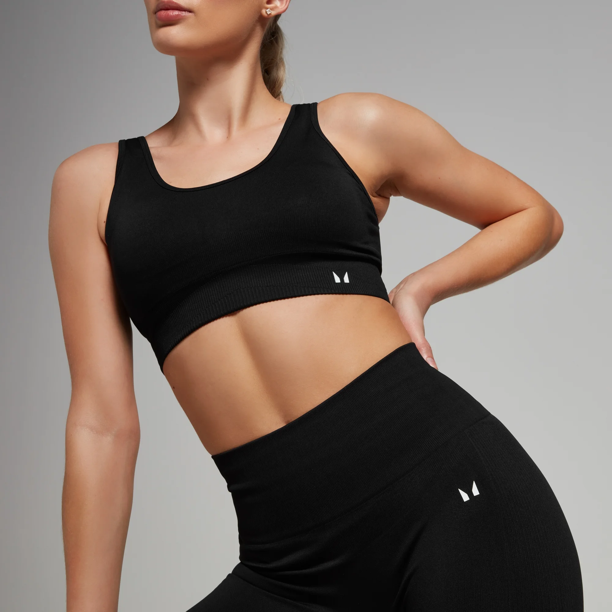 MP Women's Tempo Seamless Bra - Black - M Image 1