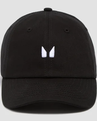 MP Relaxed Fit Baseball Cap - Black