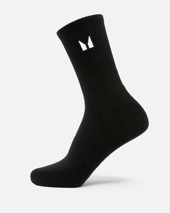 MP Unisex Crew Socks - Black