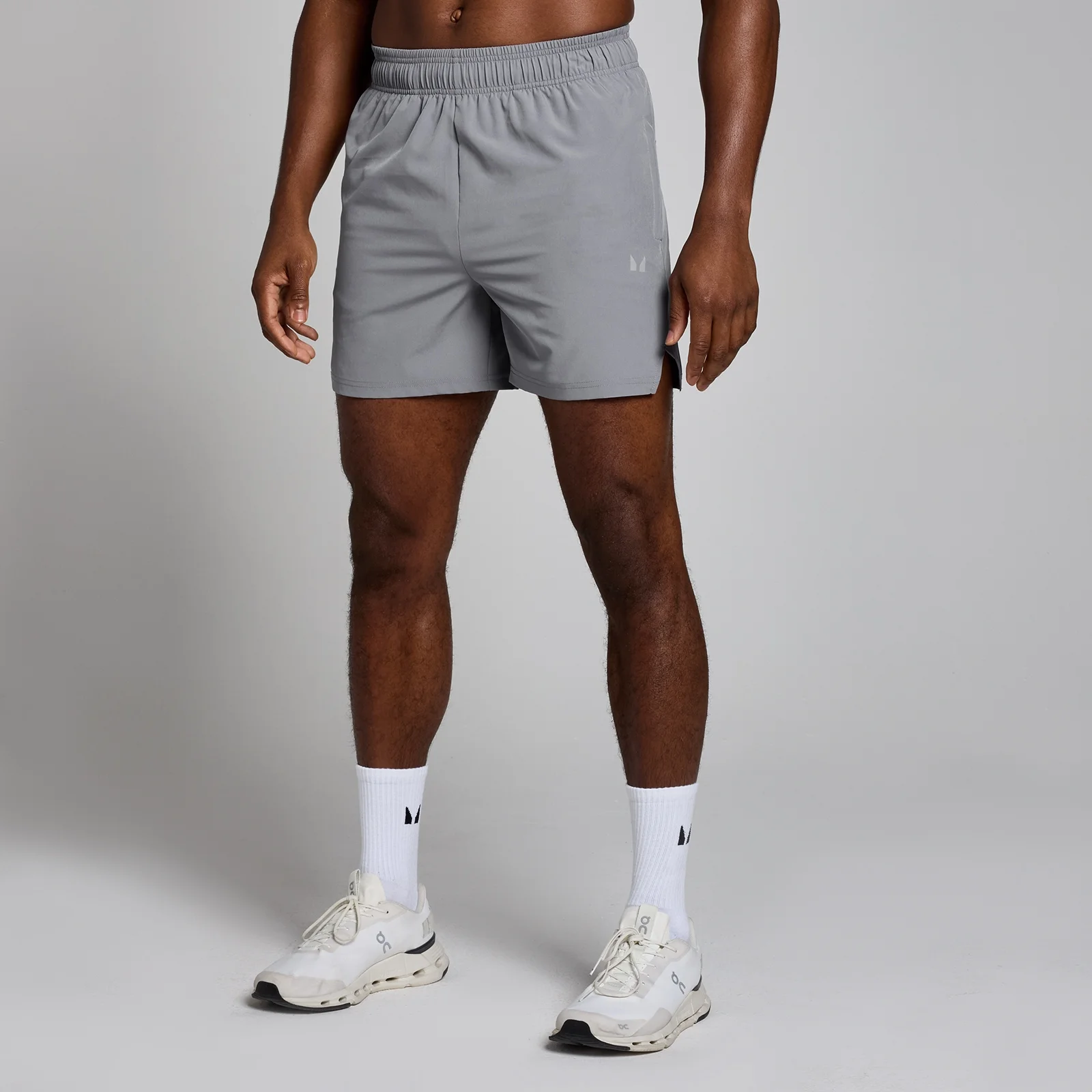 MP Men's Velocity 5" Short - Pewter - XS Image 1
