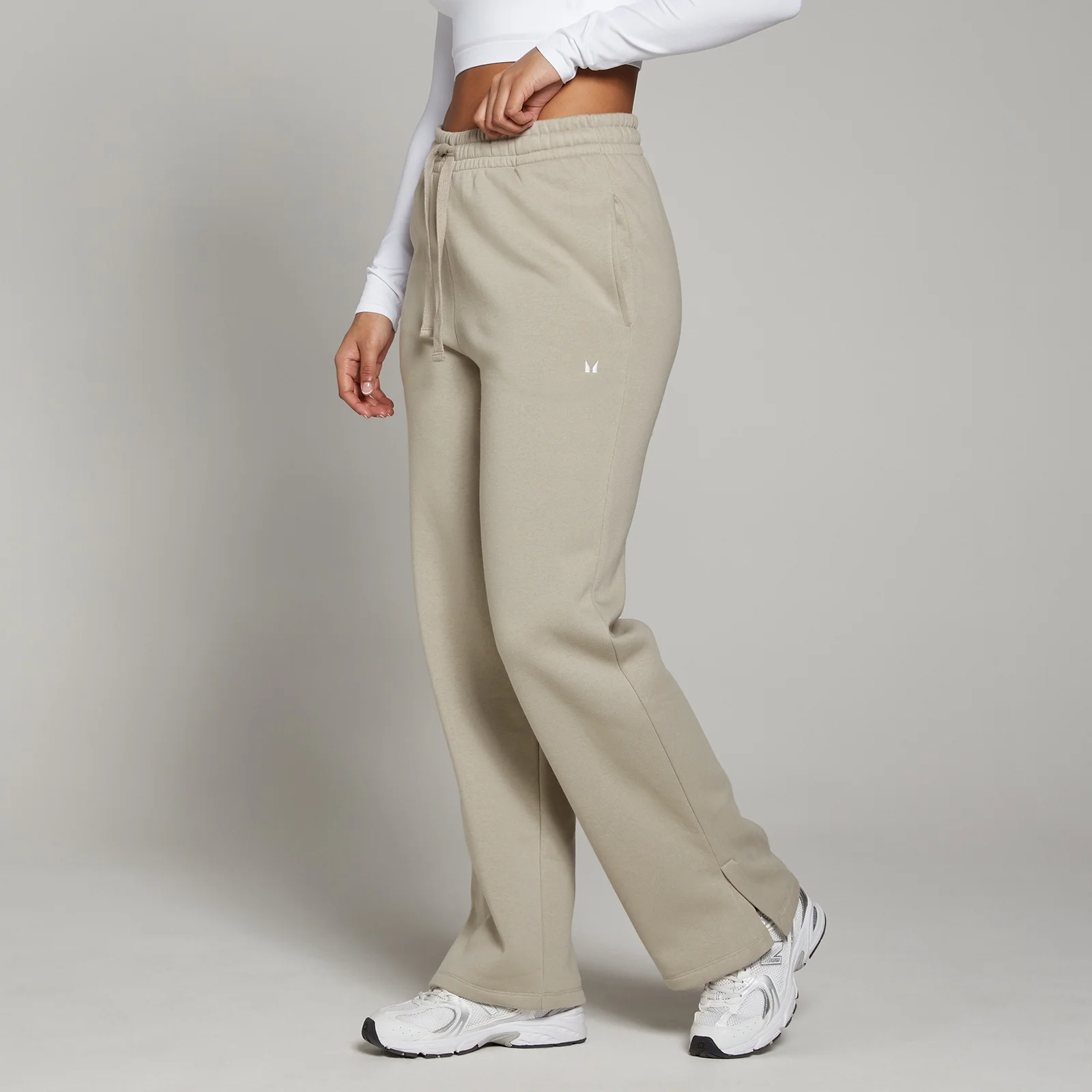 MP Women's Basic Straight Leg Jogger - Fog - S Image 1