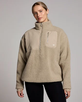 MP Women's Tempo Studio Borg Woven Jacket - Cashmere