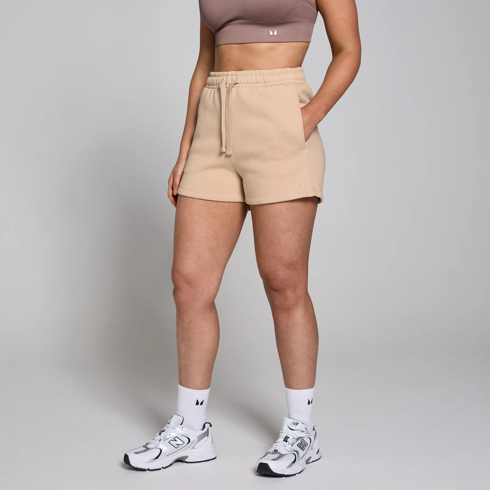 MP Women's Tempo Better Sweatshorts - Cream - XS Image 1
