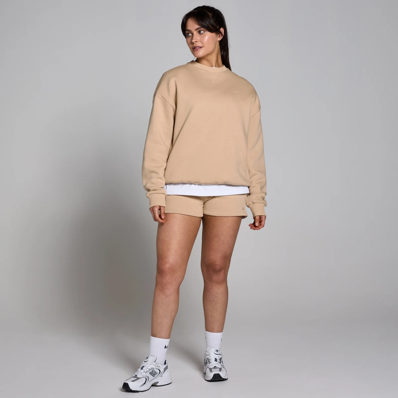 MP Women's Tempo Better Oversized Chill Out Graphic Sweatshirt - Cream - XXL Image 3