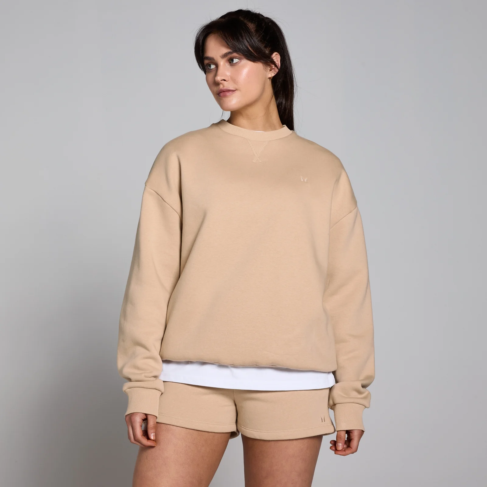 MP Women's Tempo Better Oversized Chill Out Graphic Sweatshirt - Cream - XXL Image 4