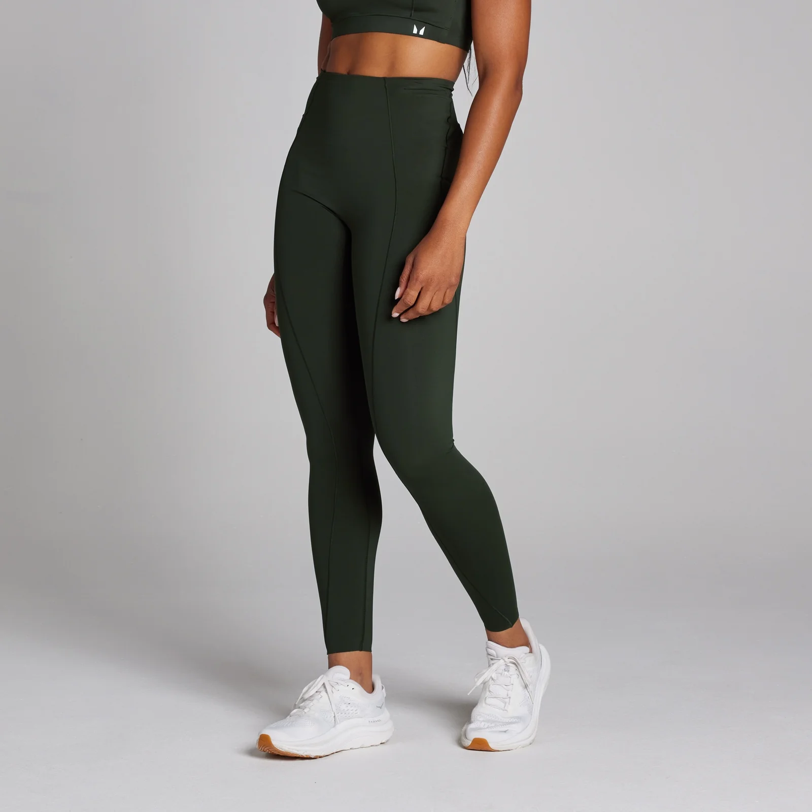 MP Women's Tempo Ultra Leggings - Forest Green - XL Image 1