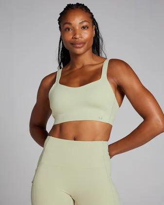 MP Women's Velocity Ultra Bonded Sports Bra - Warm Sage