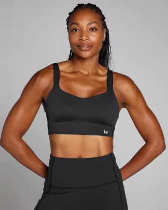 MP Women's Velocity Ultra Bonded Sports Bra - Black