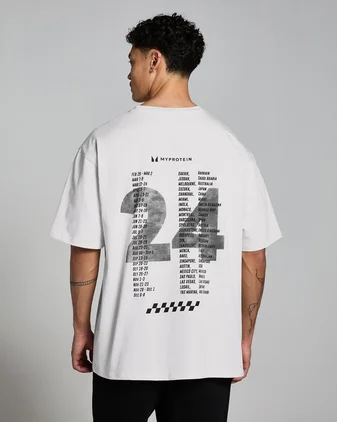 MP Race Day Graphic T-Shirt - Natural Cream