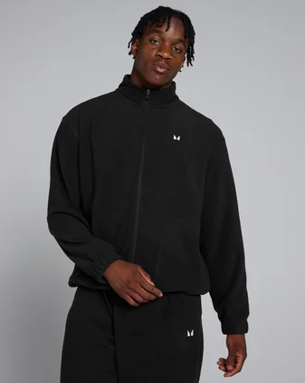MP Men's Zip Through Fleece - Black