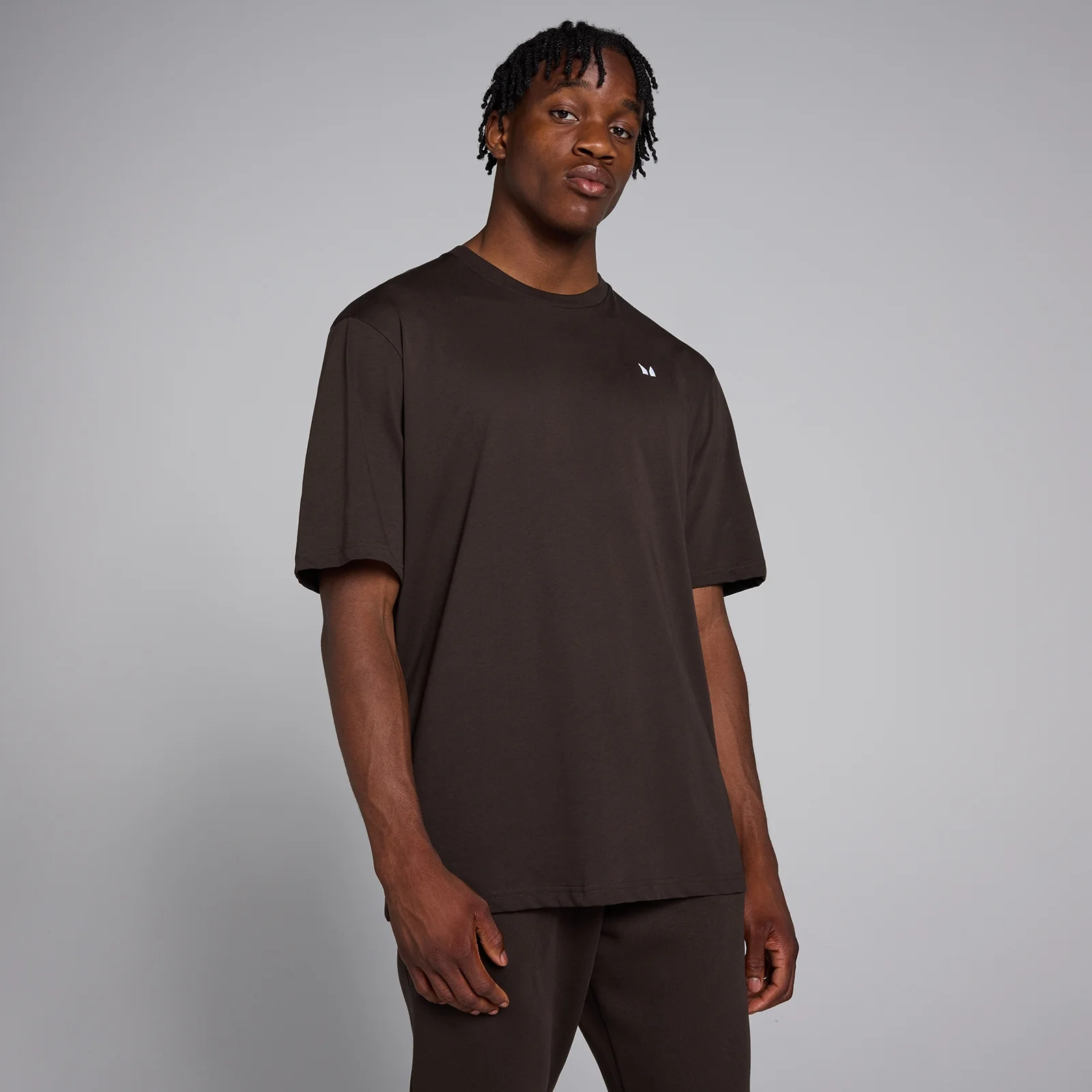 MP Men's Rest Day Oversized T-Shirt - Coffee - L Image 1
