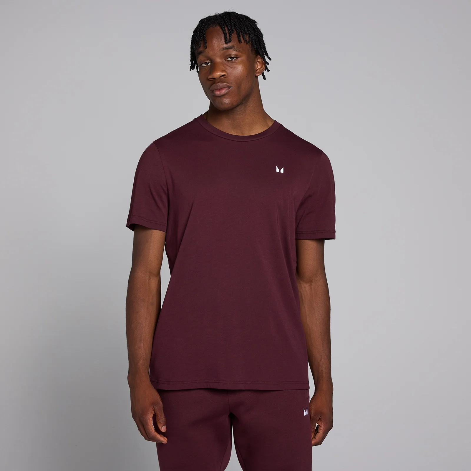 MP Men's Rest Day T-Shirt - Deep Berry - XXL Image 1