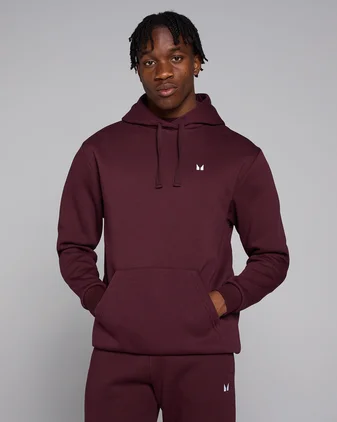 MP Men's Rest Day Hoodie - Deep Berry