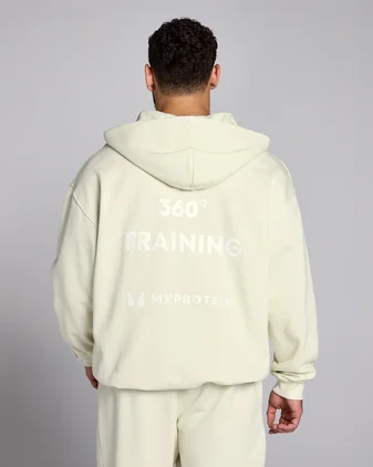 MP Men's Tempo 1/4 Zip Hoodie - Barley Green
