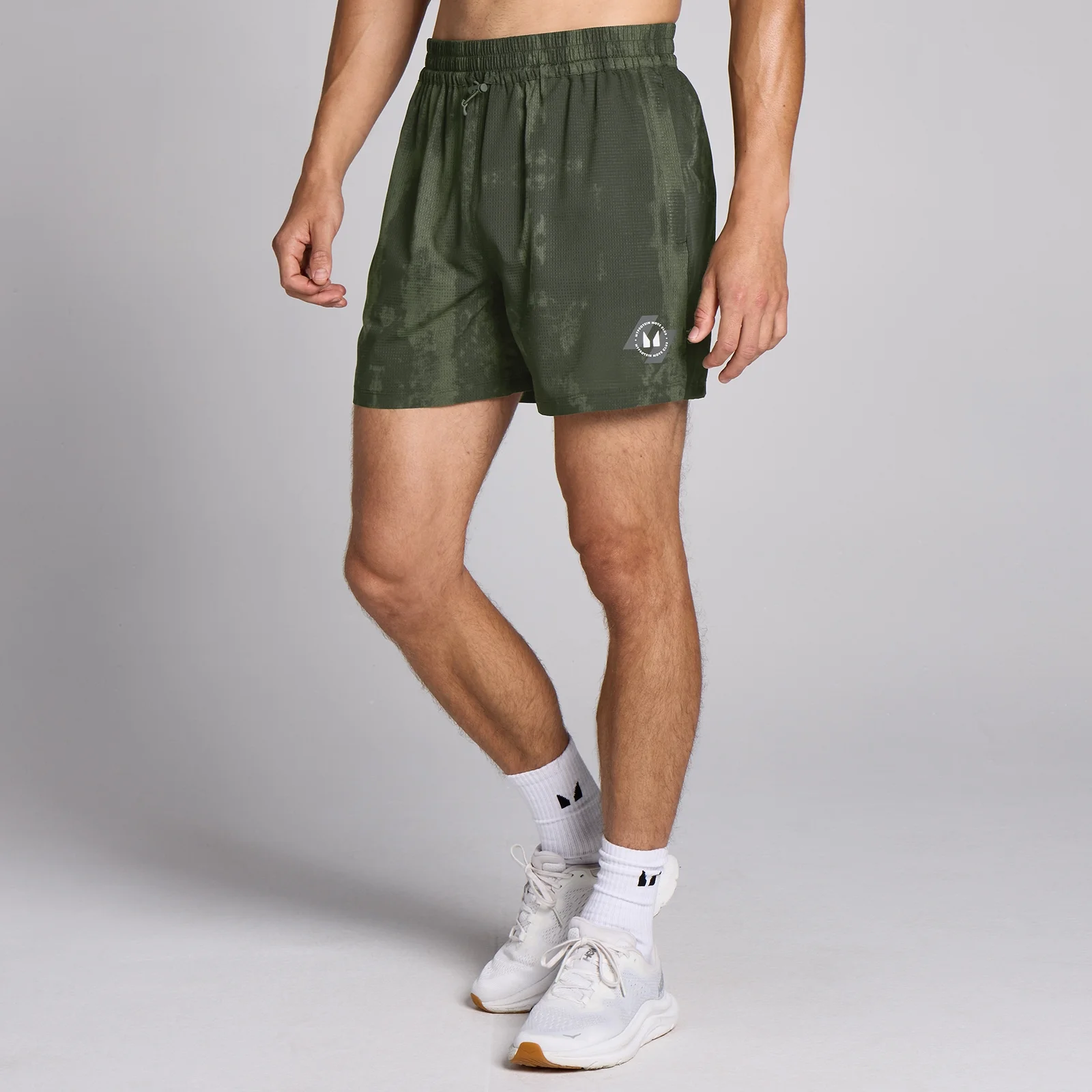 MP Men's Tempo Mesh Shorts - Dark Olive - M Image 1