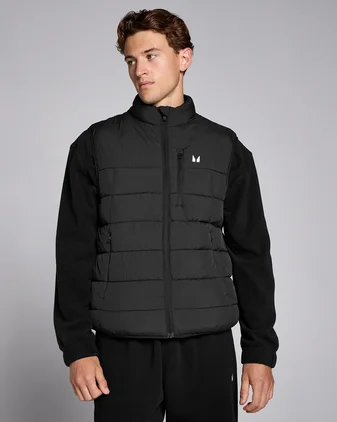 MP Men's Light Padded Gilet - Black