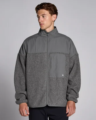MP Men's Hybrid Fleece - Moss Grey