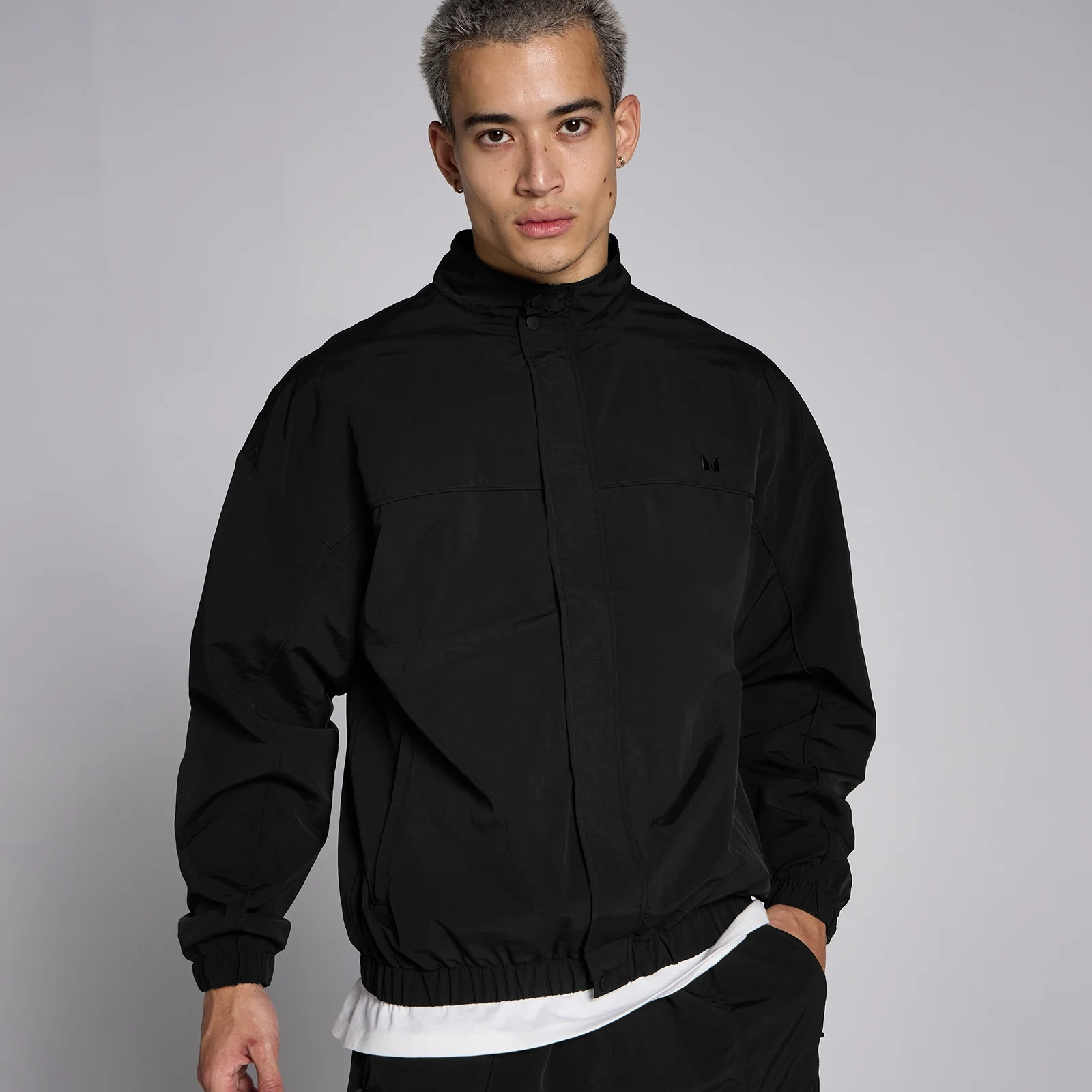 MP Men's Track Jacket - Black - XS Image 1