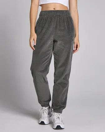 MP Women's Corduroy Jogger - Gun Metal