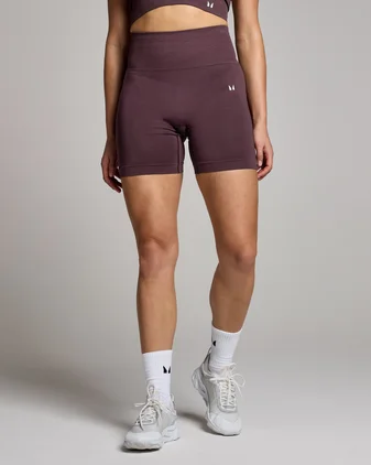 MP Women's Tempo Seamless Scrunch Shorts - Fudge