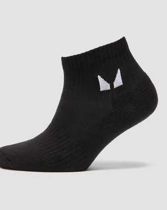 MP Unisex Ankle Socks (1 Pack) - Black