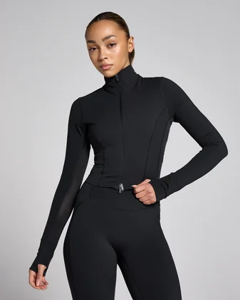 MP Women's Tempo Studio Cropped Jacket - Black