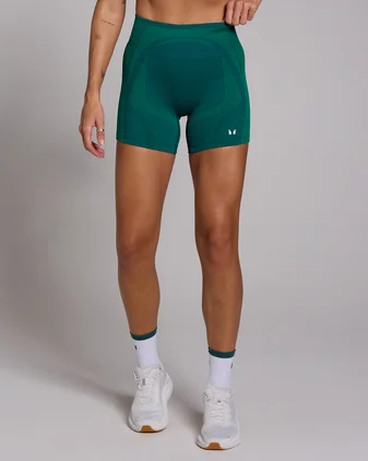 MP Women's Tempo Seamless Hybrid Shorts - Deep Teal