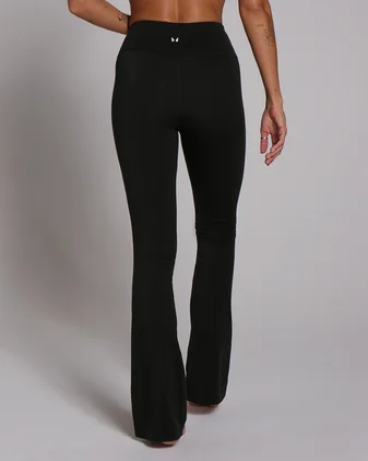 MP Women's Tempo Tall Flared Leggings - Black