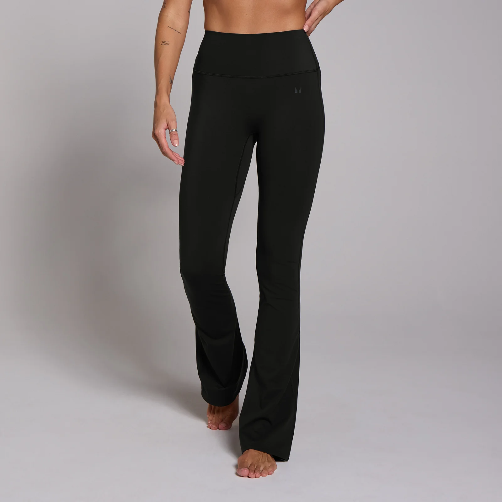 MP Women's Tempo Tall Flared Leggings Black - Main Image