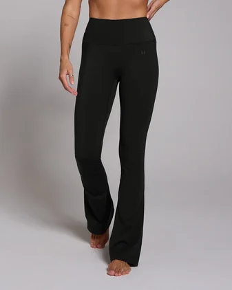 MP Women's Tempo Tall Flared Leggings - Black