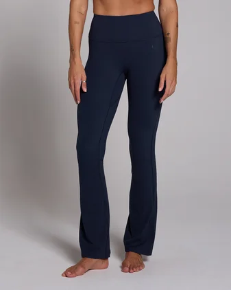 MP Women's Tempo Flared Leggings - Navy