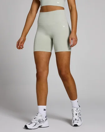 MP Women's Shape Seamless Cycling Shorts - Mineral Green
