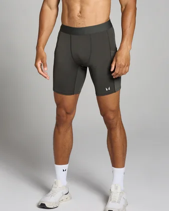 MP Men's Tempo Hybrid Baselayer Shorts - Night Grey