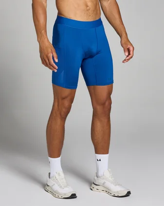 MP Men's Tempo Hybrid Baselayer Shorts - True Blue