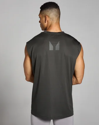 MP Men's Tempo Hybrid Oversized Mesh Tank - Night Grey