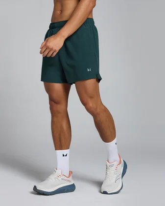 MP Men's Tempo 5" Shorts - Deep Green