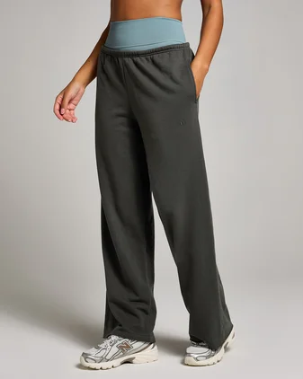 MP Women's Tempo Hybrid Mid-Rise Straight Leg Joggers - Night Grey