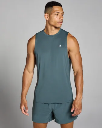 MP Mens Training Tank - Dark Slate
