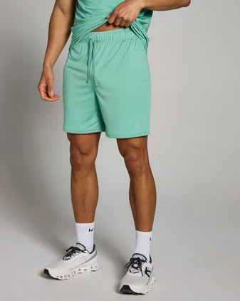 MP Men's Lightweight 7 Inch Training Shorts - Aqua