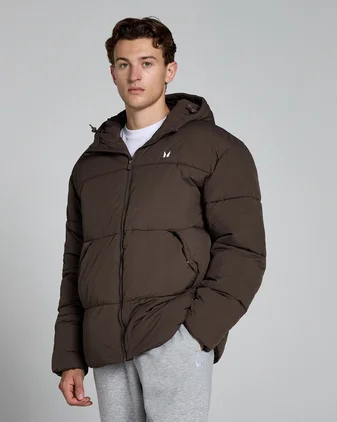 MP Men's Short Puffer - Chocolate