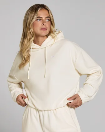 MP Women's Fleece Hoodie - Soft Cream