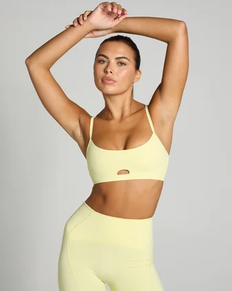MP Women's Tempo Ultra Strappy Bra - Lemon