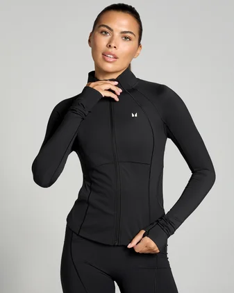 MP Women's Tempo Ultra Curved Seam Jacket - Black